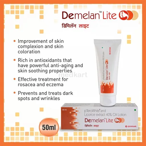 demelan lite lotion 50 ml